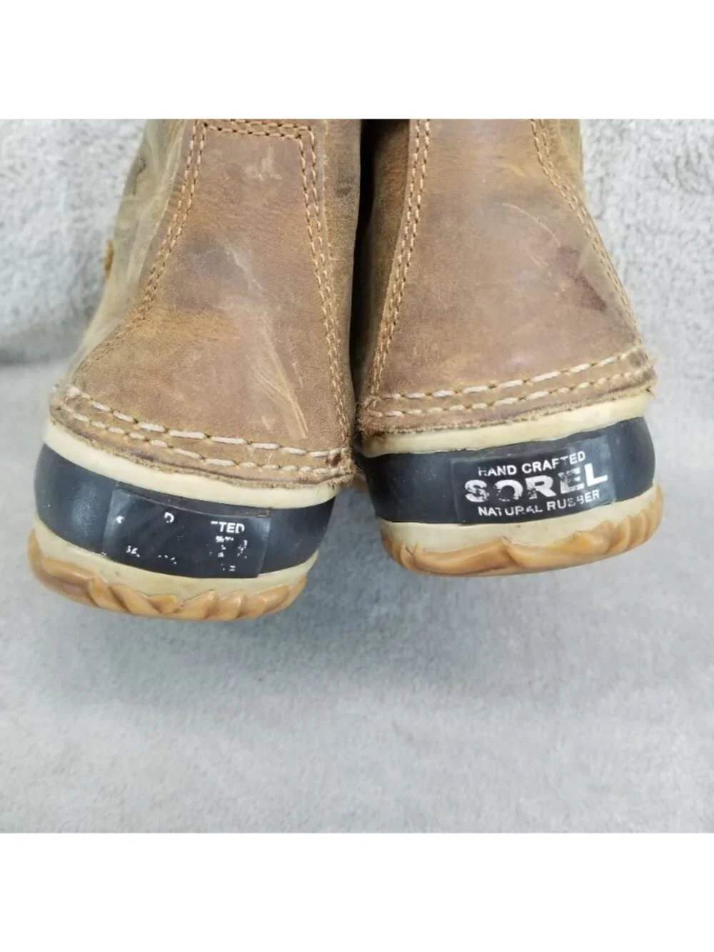 Sorel Shoes Womens Size 8 Out N About Brown Leather Waterproof Boots *Read*